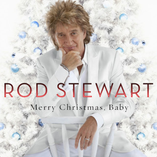Rod Stewart - Merry Christmas, Baby album cover