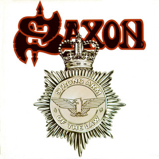Saxon - Strong Arm Of The Law album cover
