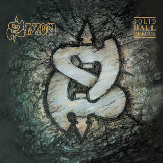 Saxon - Solid Ball Of Rock album cover