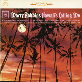 Marty Robbins - Hawaii's Calling Me album cover