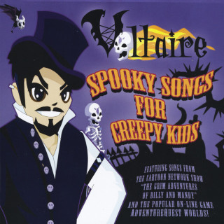 Voltaire - Spooky Songs For Creepy Kids compilation cover