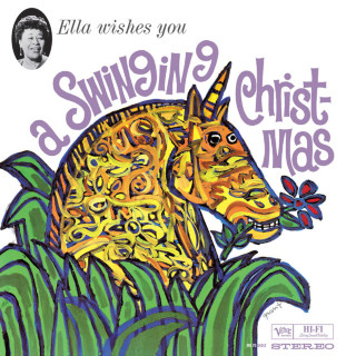 Ella Fitzgerald - Ella Wishes You A Swinging Christmas album cover