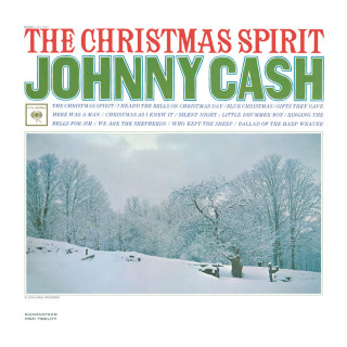 Johnny Cash - The Christmas Spirit album cover