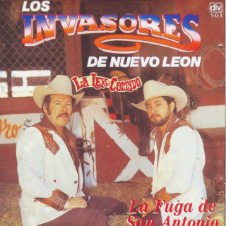 Los Invasores De Nuevo Leon - La Ley Del Corrido album cover