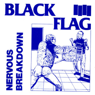 Black Flag - Nervous Breakdown EP cover