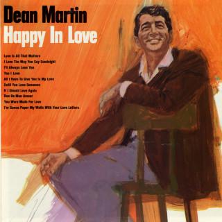 Dean Martin - Happy In Love album cover