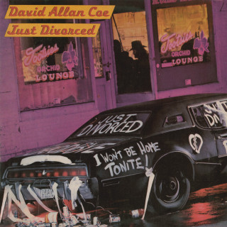 David Allan Coe - Just Divorced album cover