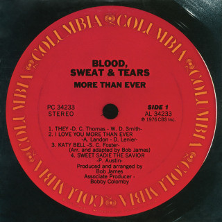 Blood, Sweat & Tears - More Than Ever album cover