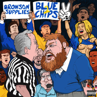 Action Bronson - Blue Chips 2 mixtape cover