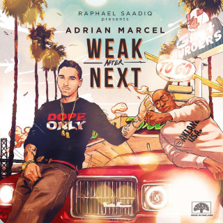 Adrian Marcel - Weak After Next mixtape cover
