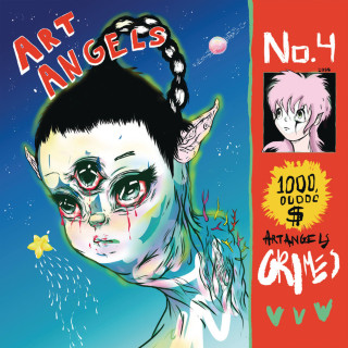 Grimes - Art Angels album cover