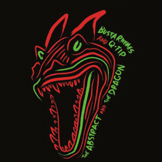 Busta Rhymes & Q-TIP - The Abstract And The Dragon mixtape cover