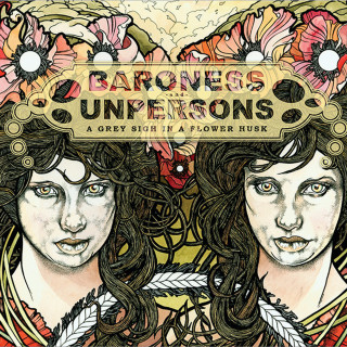 Baroness - A Grey Sigh In A Flower Husk (Third) split cover