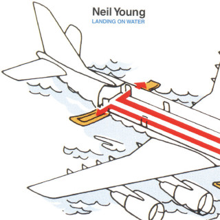 Neil Young - Landing On Water album cover