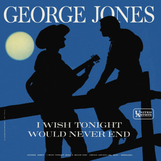 George Jones - I Wish Tonight Would Never End album cover