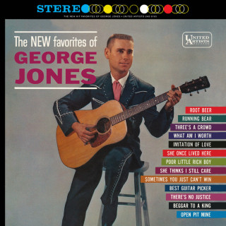 George Jones - The New Favorites Of George Jones album cover