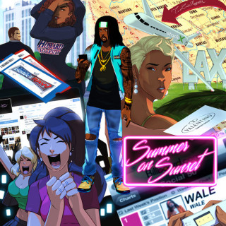 Wale - Summer On Sunset mixtape cover