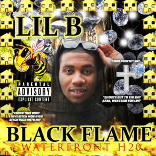 Lil B - Black Flame mixtape cover