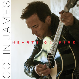 Colin James - Hearts On Fire album cover