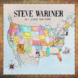 Steve Wariner - All Over The Map album cover