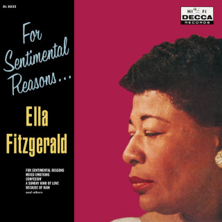 Ella Fitzgerald - For Sentimental Reasons album cover