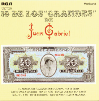 Juan Gabriel - 10 De Los Grandes album cover