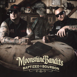 Moonshine Bandits - Baptized In Bourbon album cover