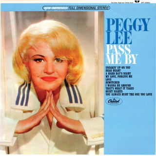 Peggy Lee - Pass Me By album cover