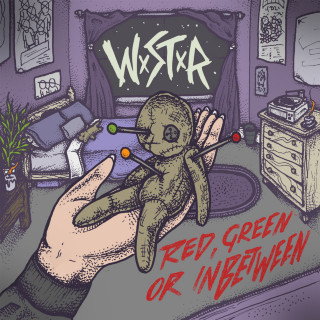 WSTR - Red, Green Or Inbetween album cover