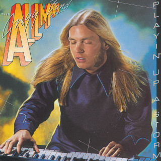 The Gregg Allman Band - Playin' Up A Storm album cover