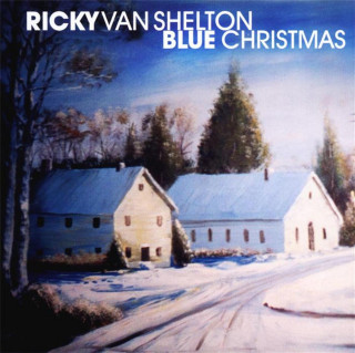 Ricky Van Shelton - Blue Christmas album cover