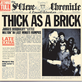 Jethro Tull - Thick As A Brick album cover