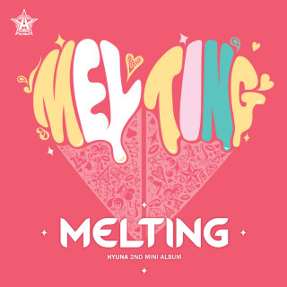 HyunA - Melting EP cover