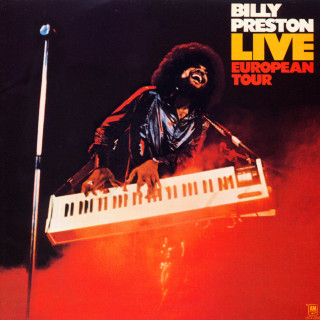 Billy Preston - Live European Tour live album cover