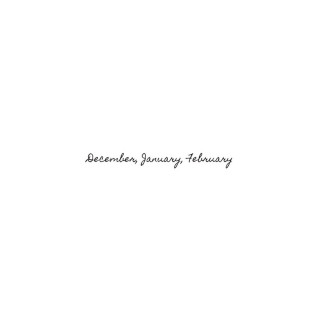 Cam Meekins - December, January, February album cover