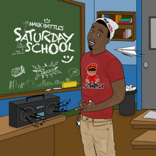 Mark Battles - Saturday School mixtape cover