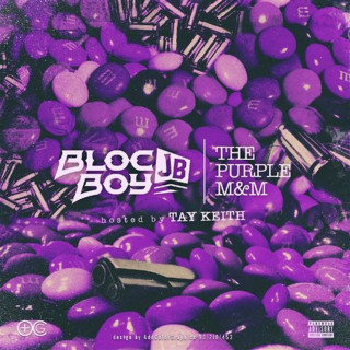 BlocBoy JB - The Purple M&M mixtape cover