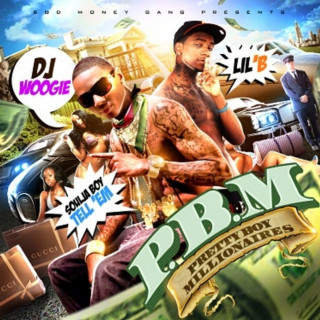 Soulja Boy Tell 'Em & Lil' B - P.B.M.: Pretty Boy Millionaires mixtape cover