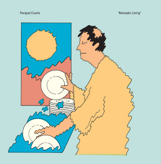 Parquet Courts - Monastic Living EP cover