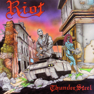 Riot - Thundersteel album cover