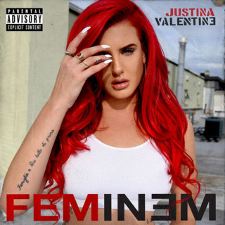 Justina Valentine - FEMINEM mixtape cover