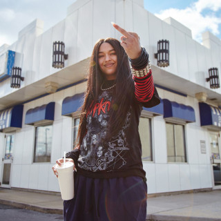Princess Nokia - A Girl Cried Red mixtape cover