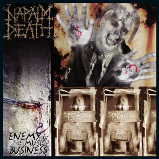 Napalm Death - Enemy Of The Music Business album cover
