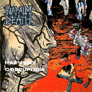 Napalm Death - Harmony Corruption album cover