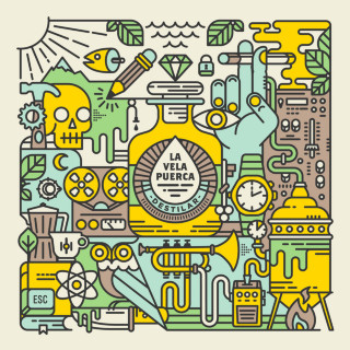 La Vela Puerca - Destilar album cover