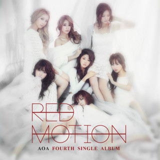 AOA - Red Motion single cover