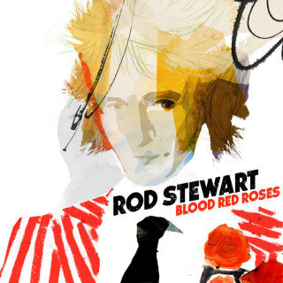 Rod Stewart - Blood Red Roses album cover