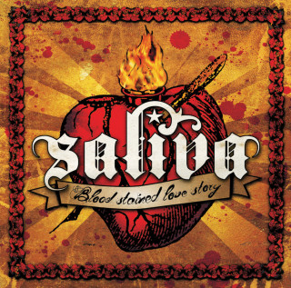 Saliva - Blood Stained Love Story album cover