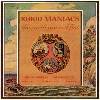 10000 Maniacs - The Earth Pressed Flat album cover