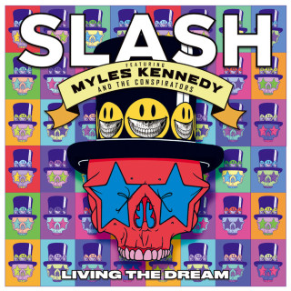 Slash feat. Myles Kennedy & The Conspirators - Living The Dream album cover
